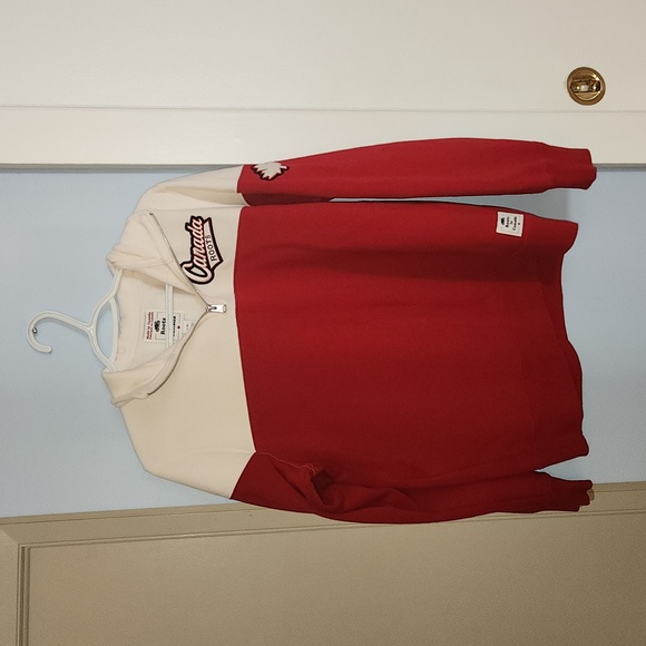 Large ROOTS 3/4 zip sweater - Picture 1 of 6